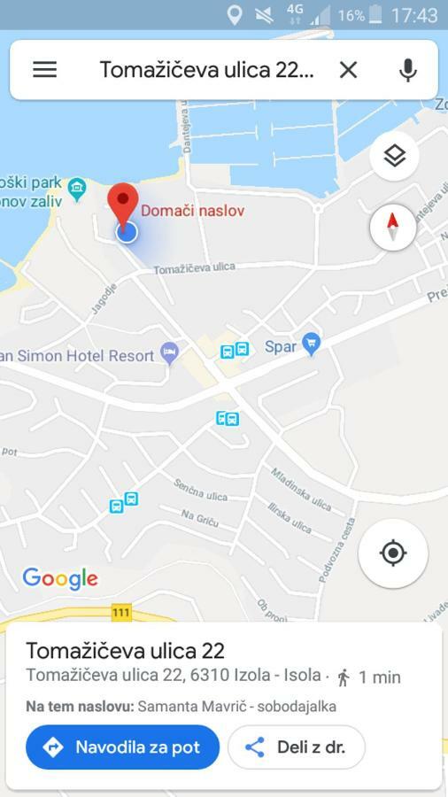 Apartma_Samy Izola Buitenkant foto
